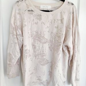 IRO jeans distressed sweater